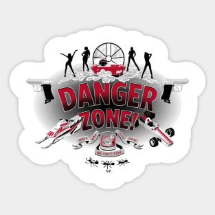 Danger Zone! Sticker